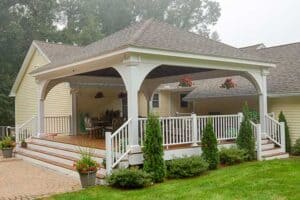 Grand Estate White Pavilion - Buy Outdoor Pavilion - Pavilion Delray Beach - Miami - Boca Raton - Palm Beach - West Palm Beach