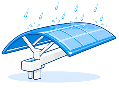 Adjustable canopy icon